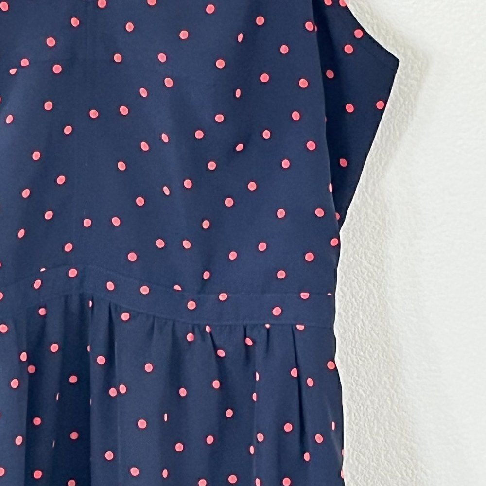 J Crew Poka Dot mini dress Size 6 Style 43841 - Picture 4 of 14